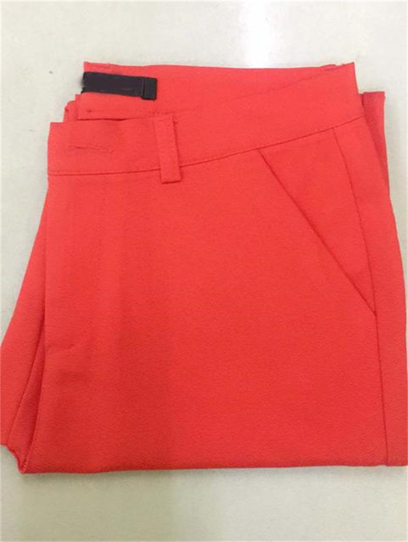 Big Size Womens Formal Office Pencil Pants