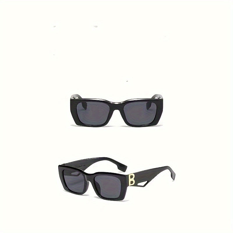 Fashion Simple Large Frame Sunglasses Hip-hop Hollowed Out Personality Street Photography Sunglasses