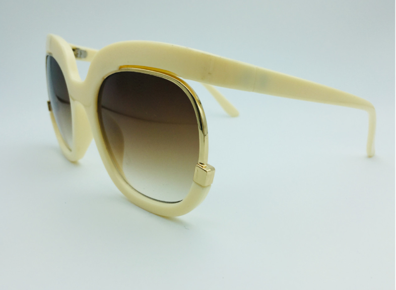 Female flying Sunglasses，Women Cat Eye Half Frame