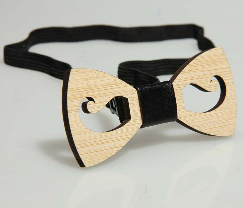 Bamboo bow tie