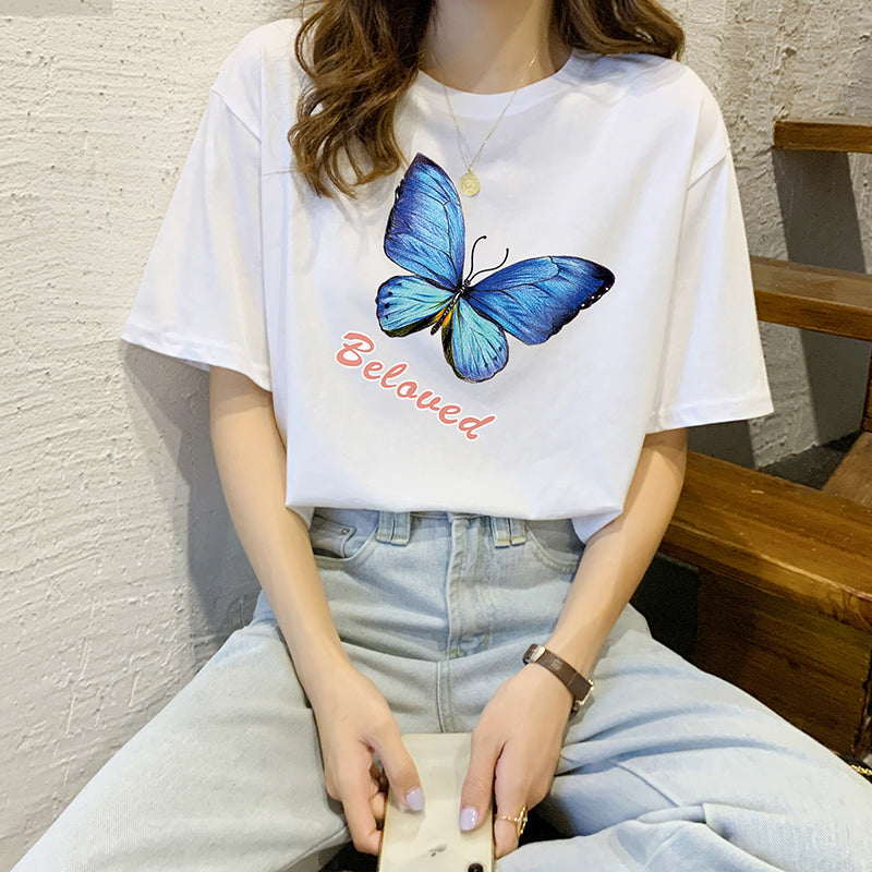 Women's summer cotton T-shirt