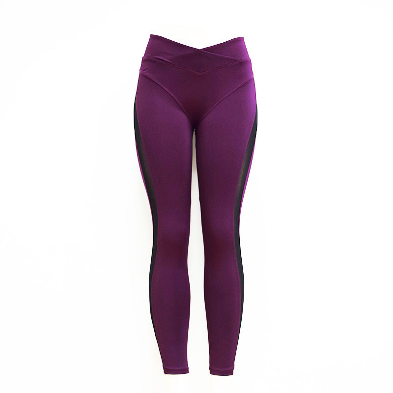 New Women Elastic Sport Yoga High Waist Pants Leggings