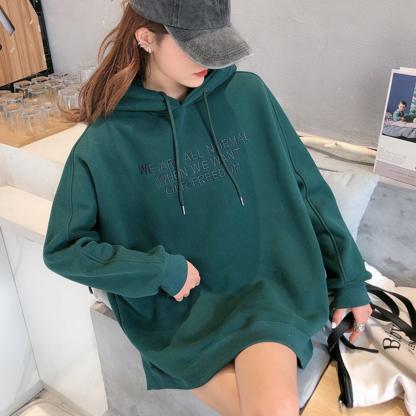 Loose oversized Hoodie