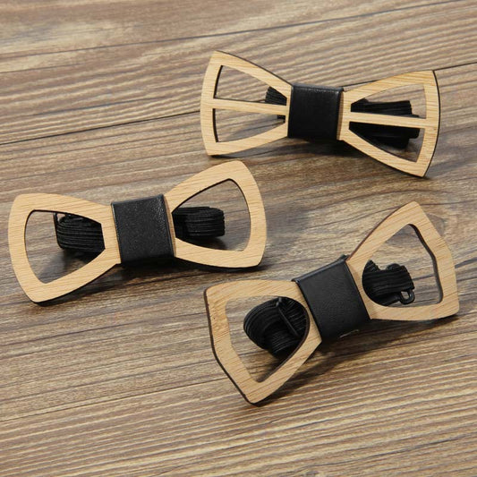 Bamboo bow tie