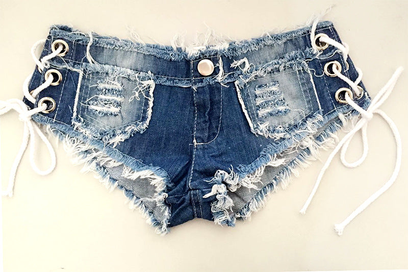 Women's denim shorts