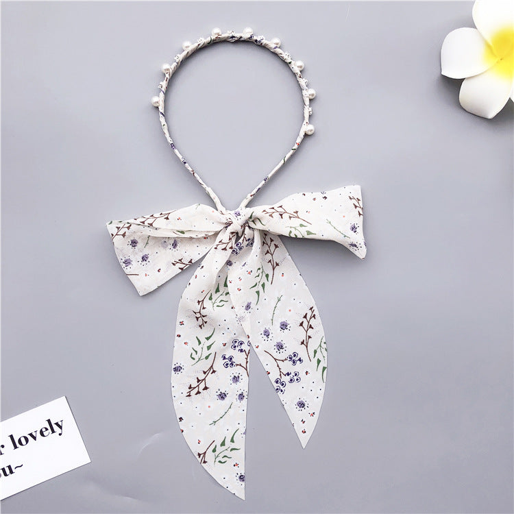 Pearl Cloth Ribbon Bow Ribbon