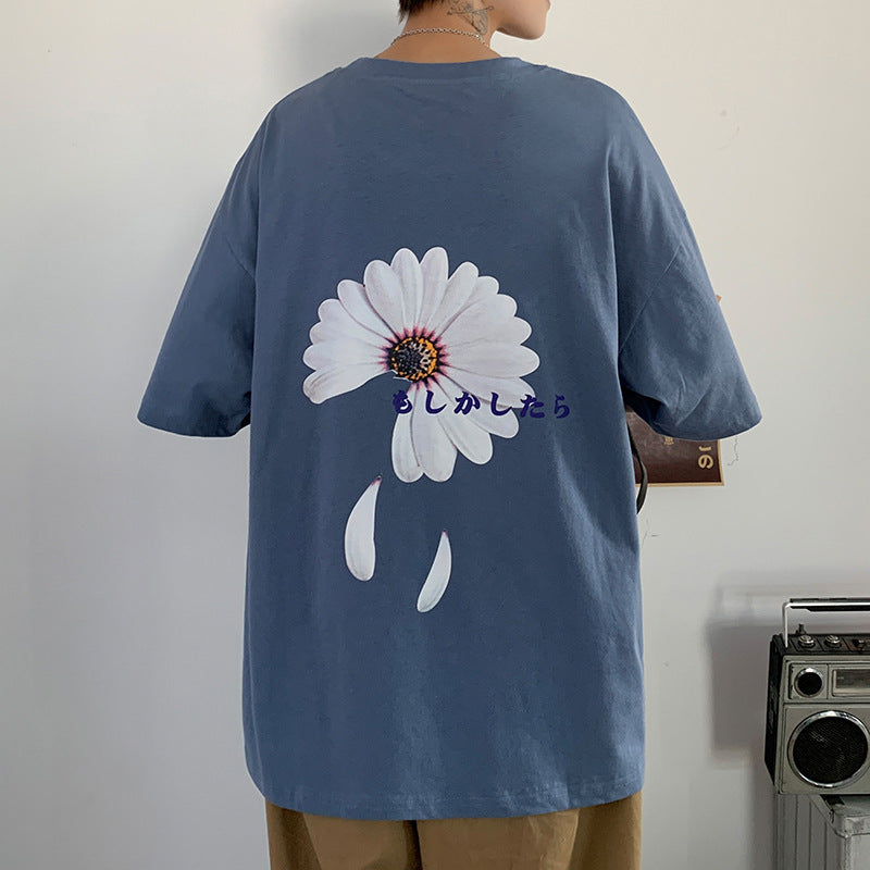 Summer daisy print T-shirt