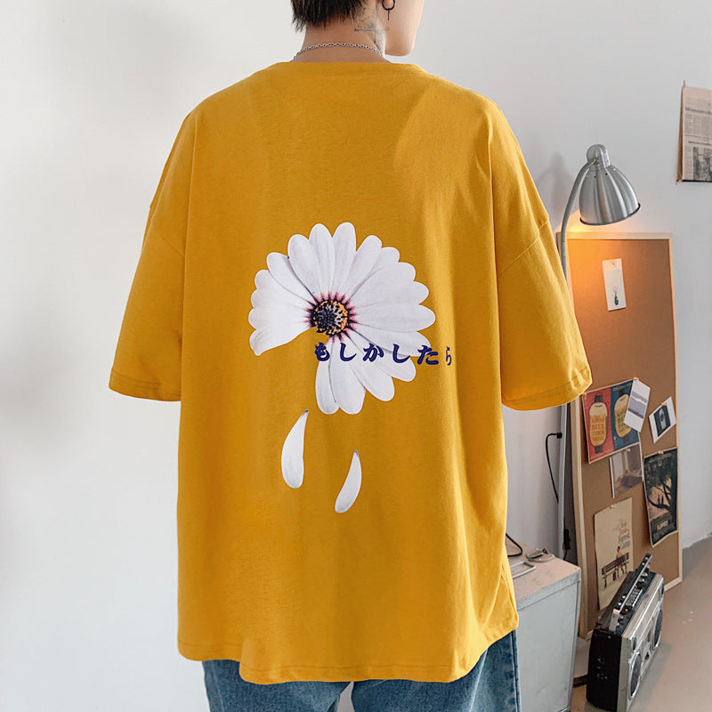 Summer daisy print T-shirt