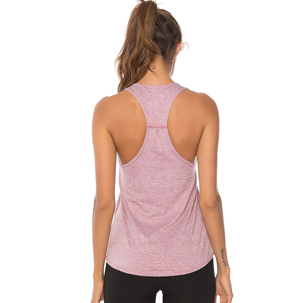 Summer Hot Women Sport Gym Back Race Vest