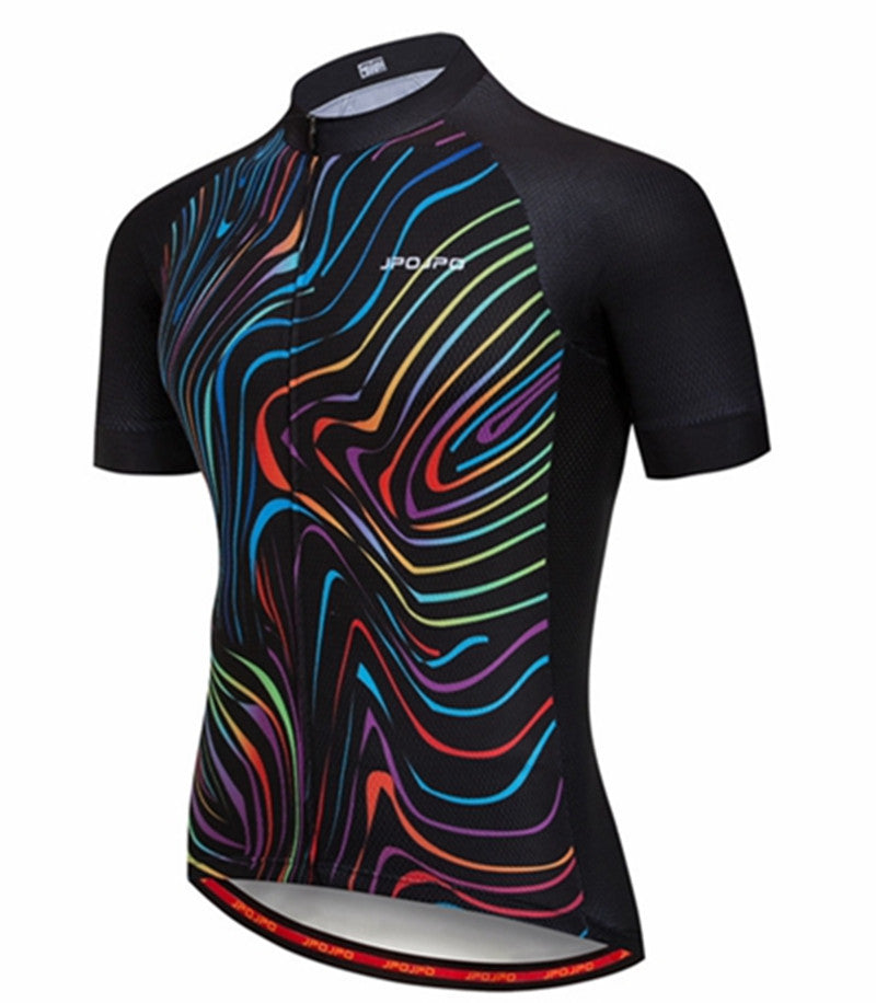 Men's And Women's Summer Cycling Jersey Tops, Breathable Outdoor Cycling Jerseys