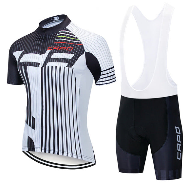 Cycling Jersey Short Sleeve Suit Men Summer