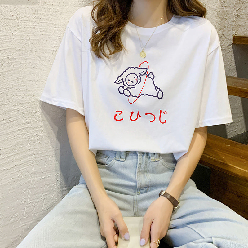 Women's summer cotton T-shirt