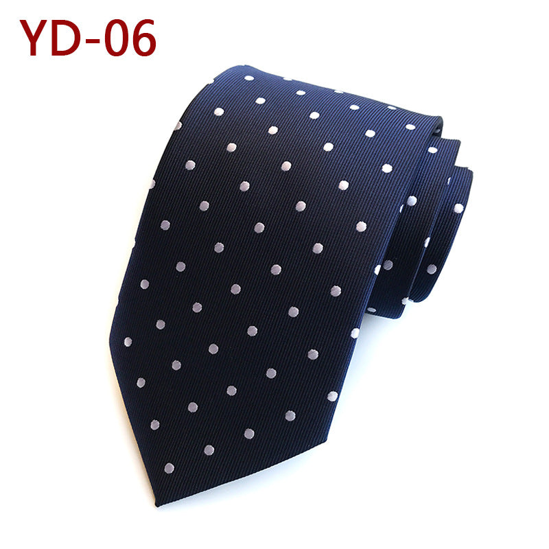 Polyester Silk Polka Dot Tie Polka Dot Men's Tie