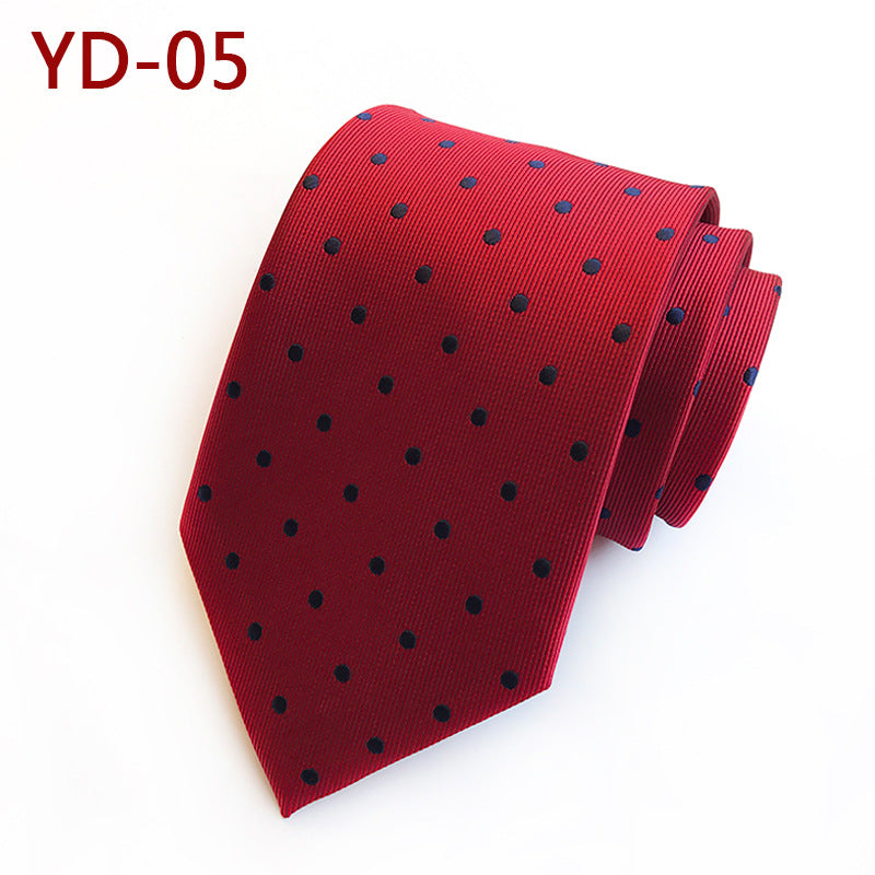 Polyester Silk Polka Dot Tie Polka Dot Men's Tie