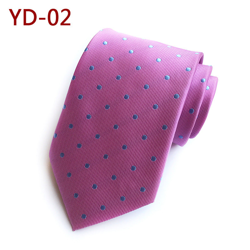 Polyester Silk Polka Dot Tie Polka Dot Men's Tie