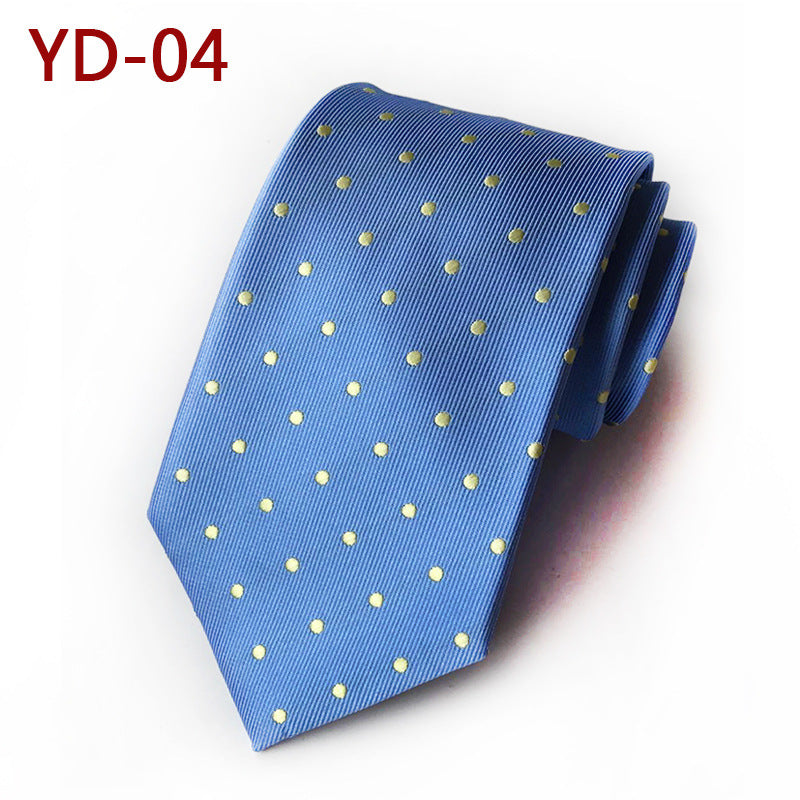 Polyester Silk Polka Dot Tie Polka Dot Men's Tie