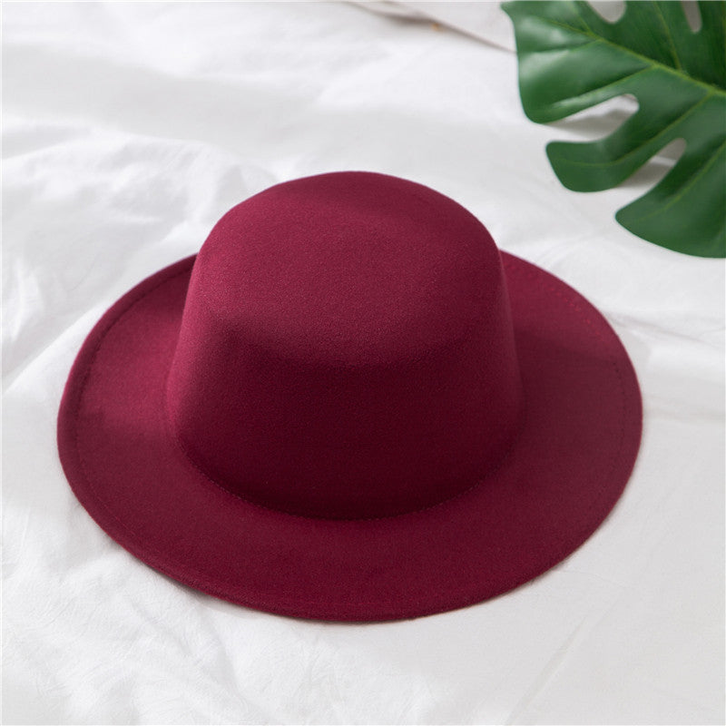 Vintage Gentleman British Style Woolen Hats For Men And Women