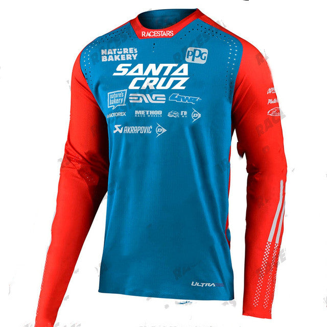 Santa Cruz Downhill Mountain Jersey Off Road Enduro Jersey