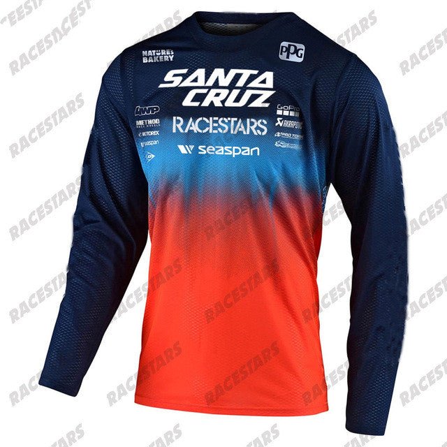 Santa Cruz Downhill Mountain Jersey Off Road Enduro Jersey