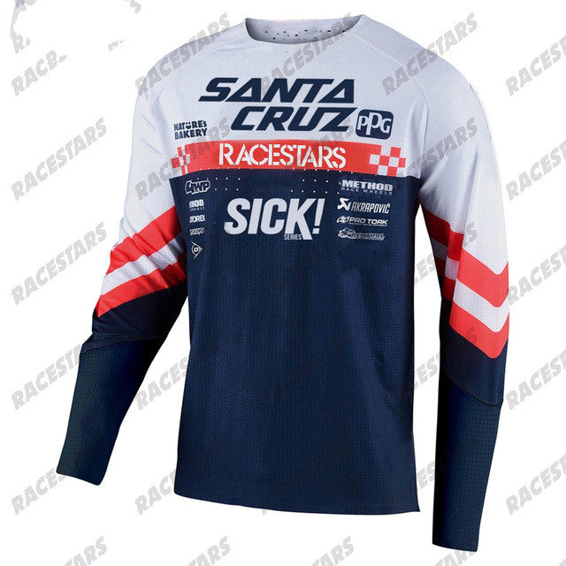 Santa Cruz Downhill Mountain Jersey Off Road Enduro Jersey