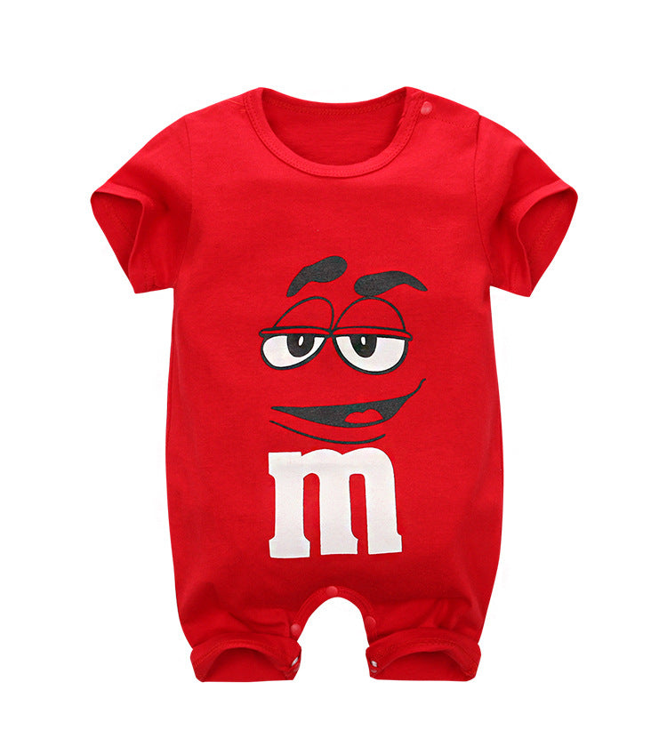 Baby Clothing Kids Short Sleeve Jumpsuit Cotton Baby Boys Girls One-piece Clothes