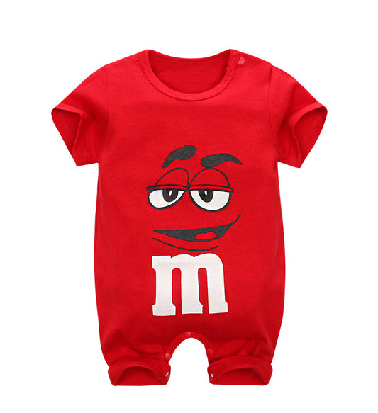 Baby Clothing Kids Short Sleeve Jumpsuit Cotton Baby Boys Girls One-piece Clothes