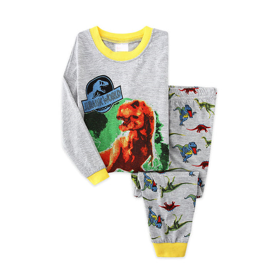 Children's Pyjamas Dinosaur Cotton Autumn Long Sleeves