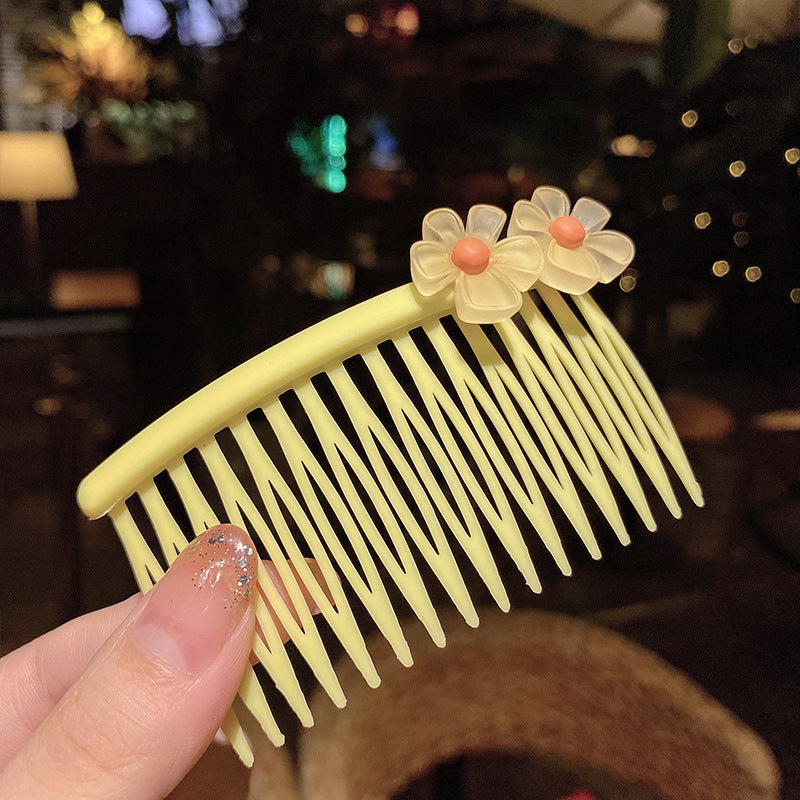 Girls' Bangs Hair Comb  Children'S Comb, Broken Hair Non-Slip Finishing Hair Accessories  Cute Princess Hairpin  Big Children