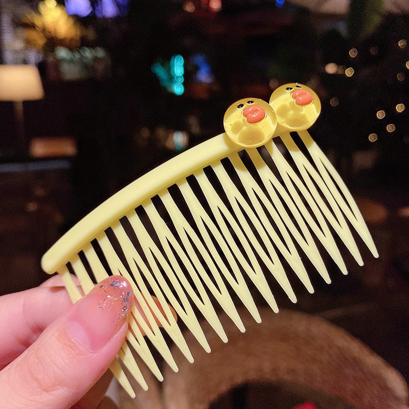 Girls' Bangs Hair Comb  Children'S Comb, Broken Hair Non-Slip Finishing Hair Accessories  Cute Princess Hairpin  Big Children