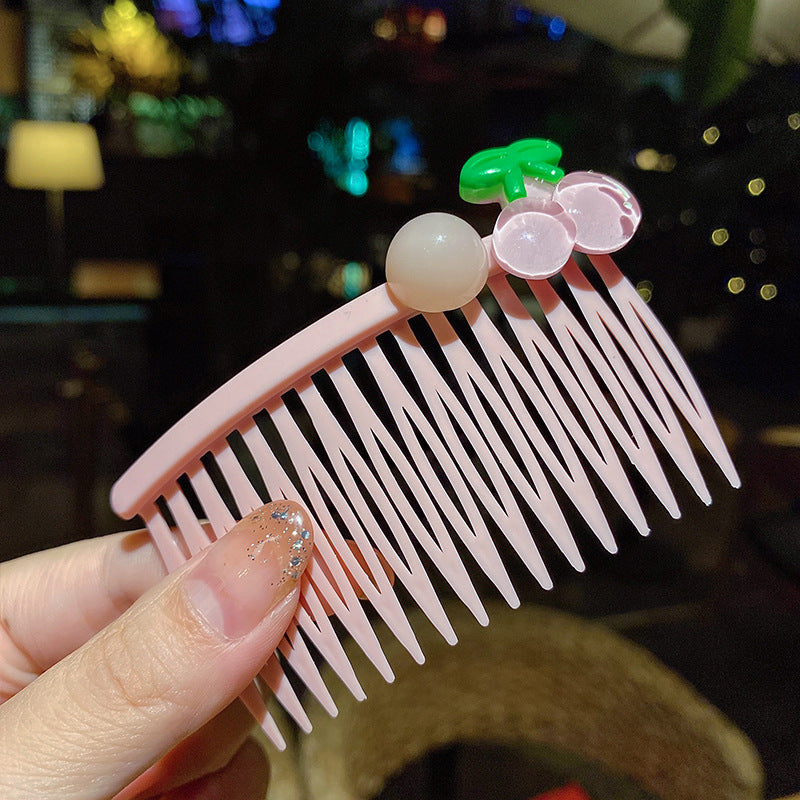 Girls' Bangs Hair Comb  Children'S Comb, Broken Hair Non-Slip Finishing Hair Accessories  Cute Princess Hairpin  Big Children