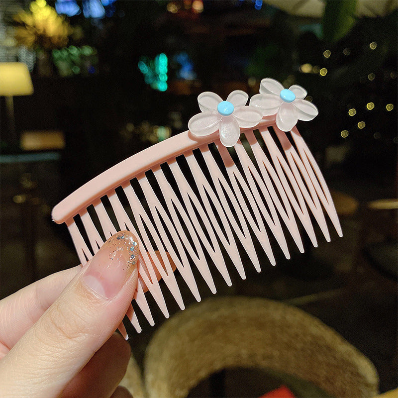 Girls' Bangs Hair Comb  Children'S Comb, Broken Hair Non-Slip Finishing Hair Accessories  Cute Princess Hairpin  Big Children