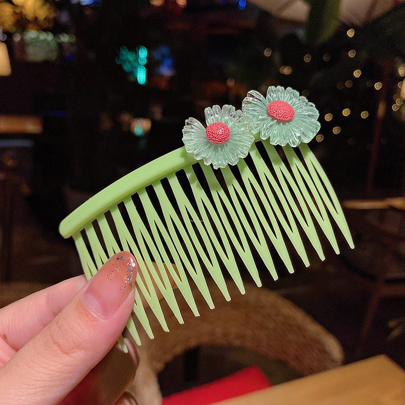 Girls' Bangs Hair Comb  Children'S Comb, Broken Hair Non-Slip Finishing Hair Accessories  Cute Princess Hairpin  Big Children