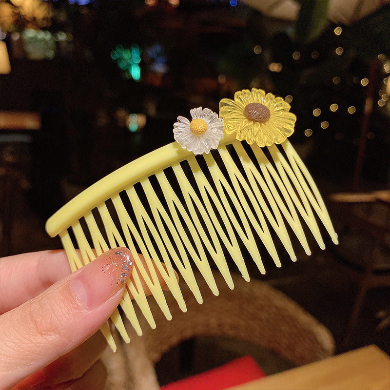 Girls' Bangs Hair Comb  Children'S Comb, Broken Hair Non-Slip Finishing Hair Accessories  Cute Princess Hairpin  Big Children