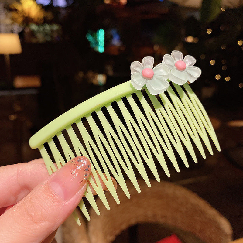 Girls' Bangs Hair Comb  Children'S Comb, Broken Hair Non-Slip Finishing Hair Accessories  Cute Princess Hairpin  Big Children