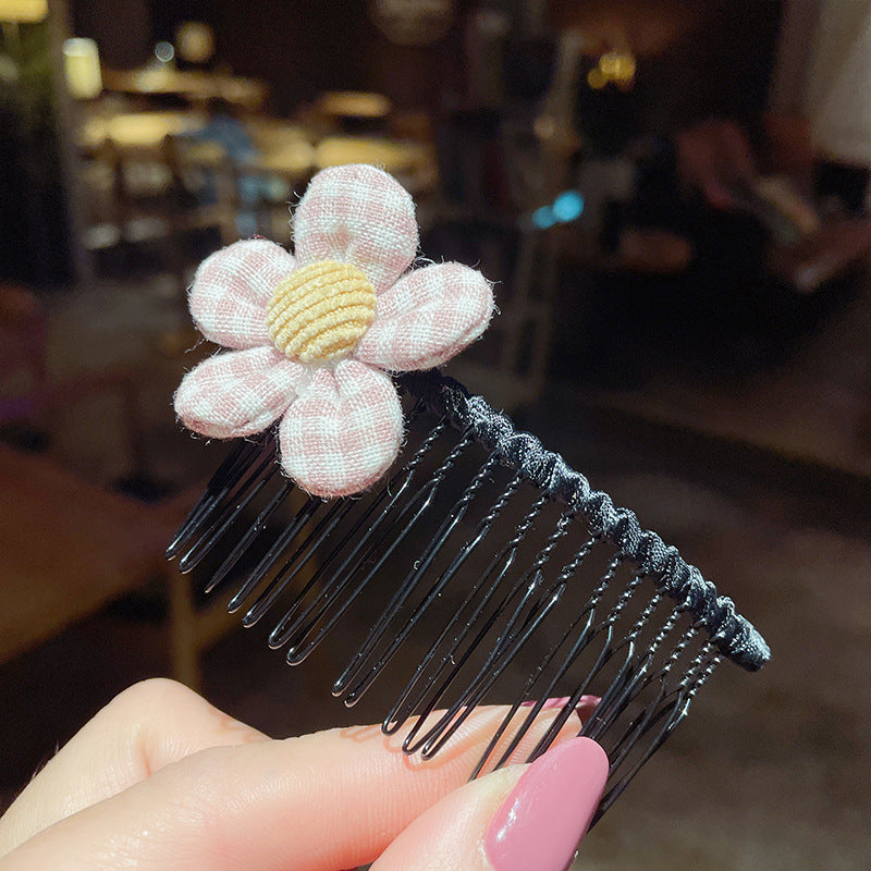 Girls' Bangs Hair Comb  Children'S Comb, Broken Hair Non-Slip Finishing Hair Accessories  Cute Princess Hairpin  Big Children