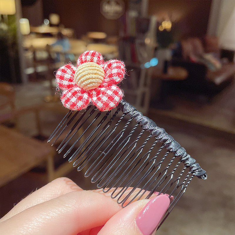 Girls' Bangs Hair Comb  Children'S Comb, Broken Hair Non-Slip Finishing Hair Accessories  Cute Princess Hairpin  Big Children