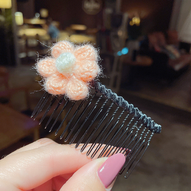 Girls' Bangs Hair Comb  Children'S Comb, Broken Hair Non-Slip Finishing Hair Accessories  Cute Princess Hairpin  Big Children