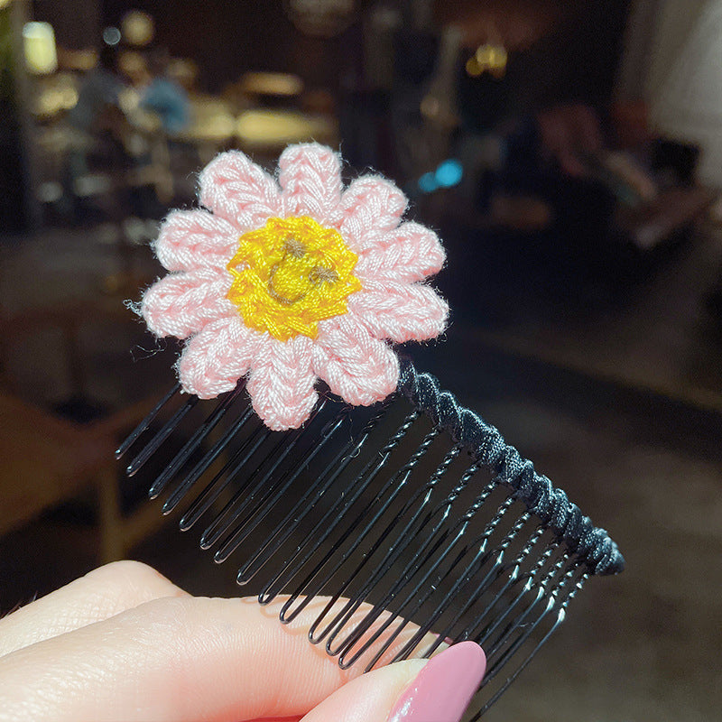 Girls' Bangs Hair Comb  Children'S Comb, Broken Hair Non-Slip Finishing Hair Accessories  Cute Princess Hairpin  Big Children