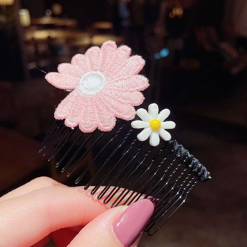 Girls' Bangs Hair Comb  Children'S Comb, Broken Hair Non-Slip Finishing Hair Accessories  Cute Princess Hairpin  Big Children