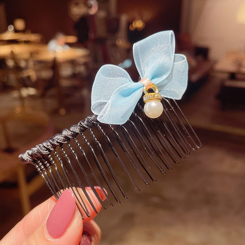 Girls' Bangs Hair Comb  Children'S Comb, Broken Hair Non-Slip Finishing Hair Accessories  Cute Princess Hairpin  Big Children