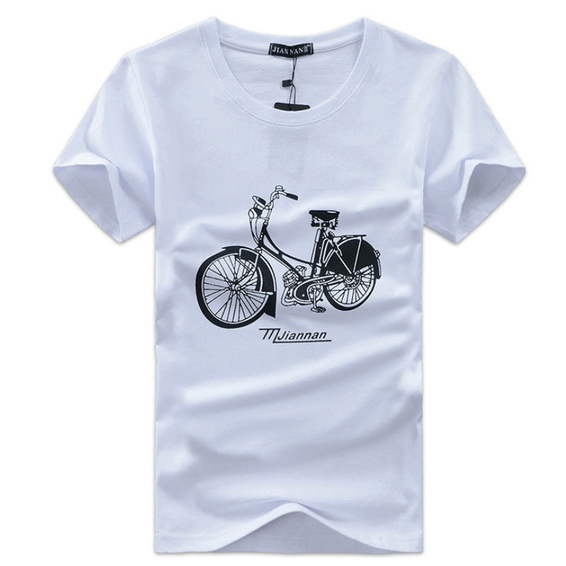 Short Sleeved T Shirt Men's Summer New Personality  T Shirt