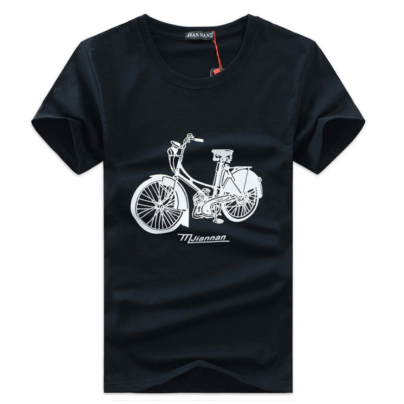 Short Sleeved T Shirt Men's Summer New Personality  T Shirt