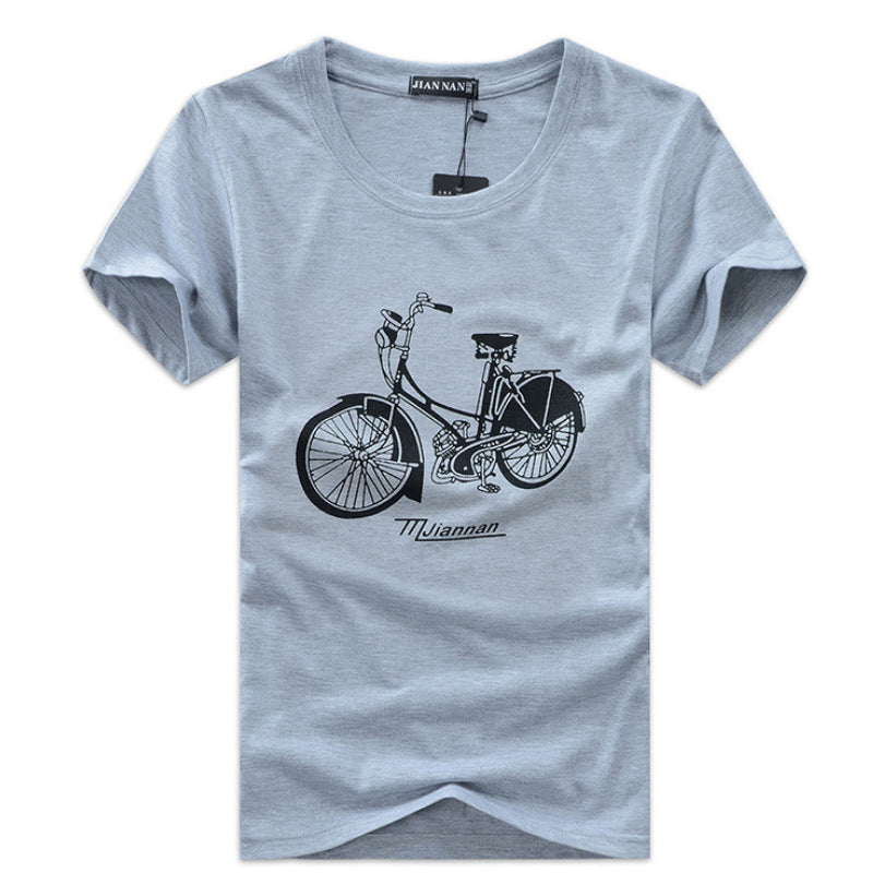 Short Sleeved T Shirt Men's Summer New Personality  T Shirt