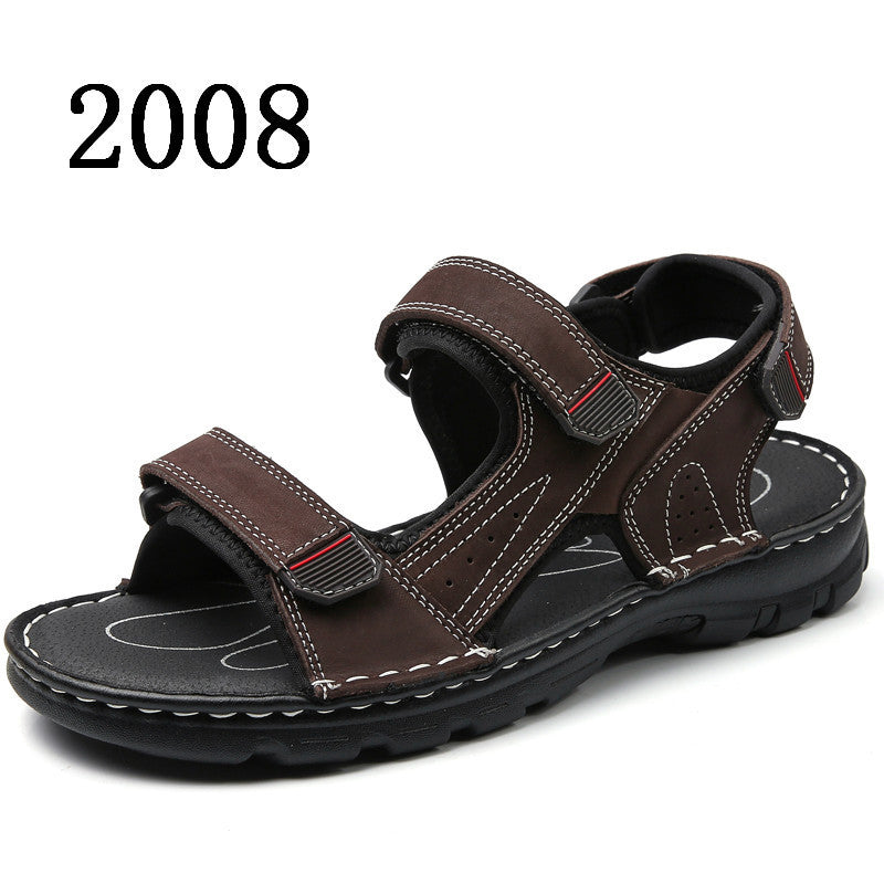 Summer Sandals Men's Velcro Sandals And Slippers