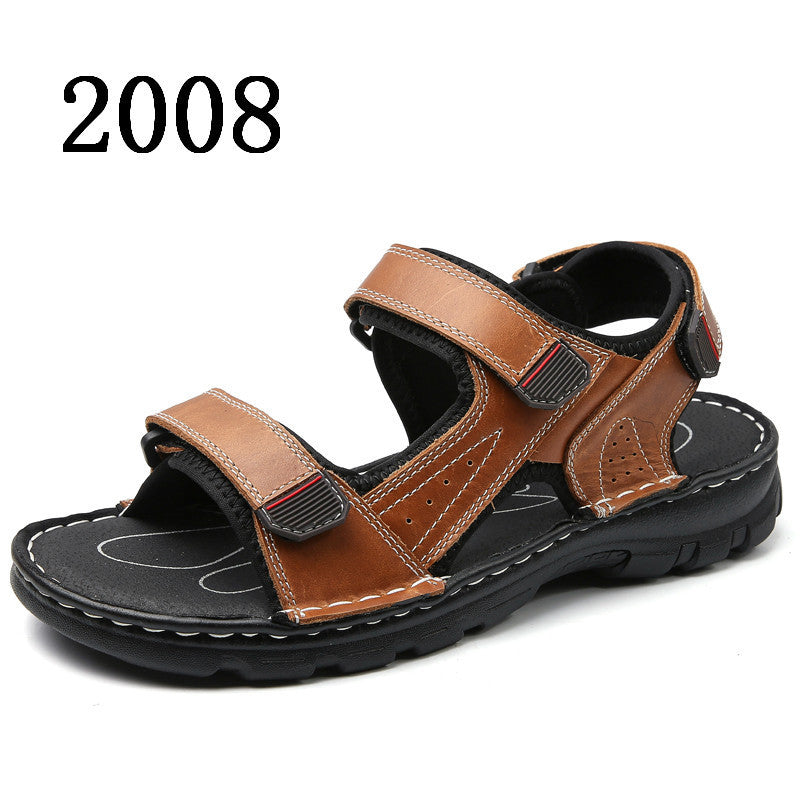 Summer Sandals Men's Velcro Sandals And Slippers