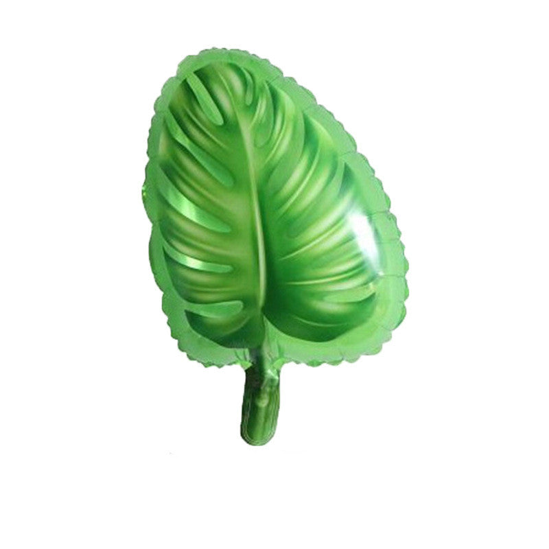 Tropical Plant Coconut Tree Cactus Aluminum Foil Balloon Earth Day Green Theme Decoration Supplies Children Birthday Party Gifts