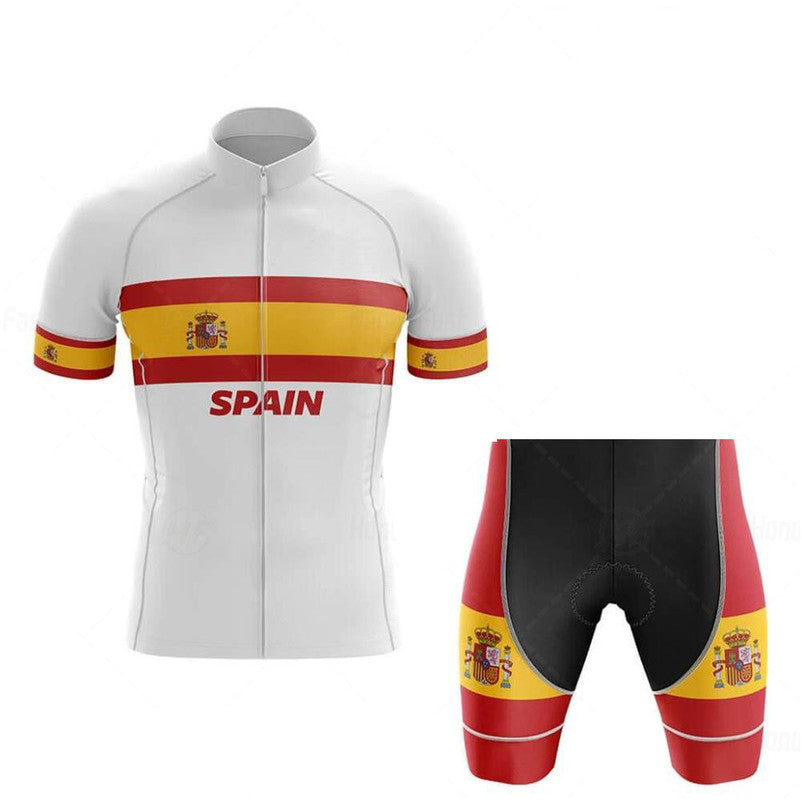 Short-sleeved Bib Cycling Jersey Suit Bicycle Men And Women