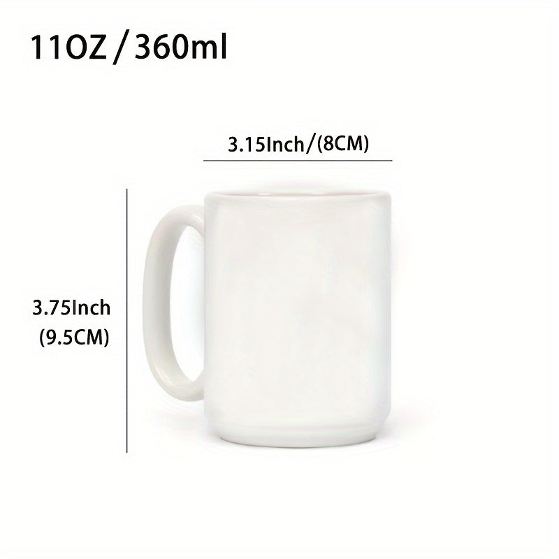 Tasse à café floral 11 oz , Cadeaux d’anniversaire, de Noel et toutes les occasions