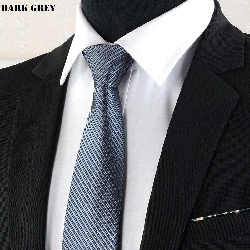 Polyester corduroy tie