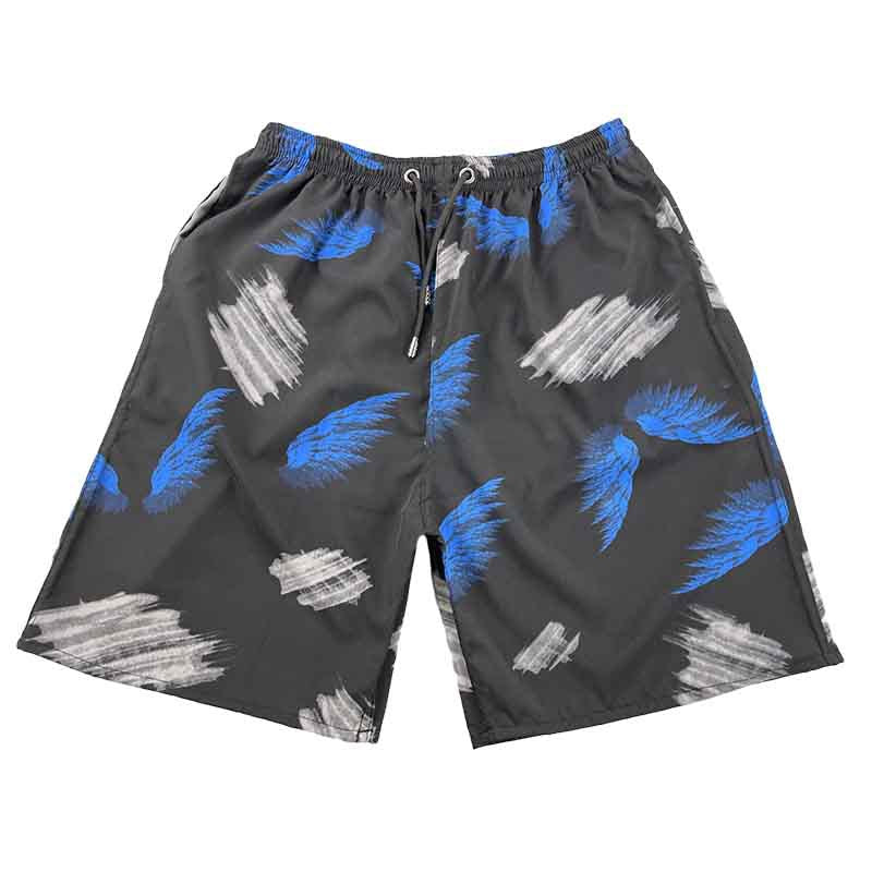 Printed Board Shorts Drawstring Casual Pants Summer